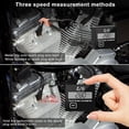 thumbnail image 2 of Digital Tachometer - Chainsaw Tachometer Tach Gauge Digital Display Pulse Speedometer for Chain Saw Cropper Generator Lawn Mower RV ATV Dirt Bike Motocross Boat Tractor (10-15000RPM), 2 of 7