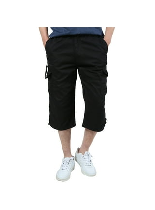 Mens Cropped Jogger Pants