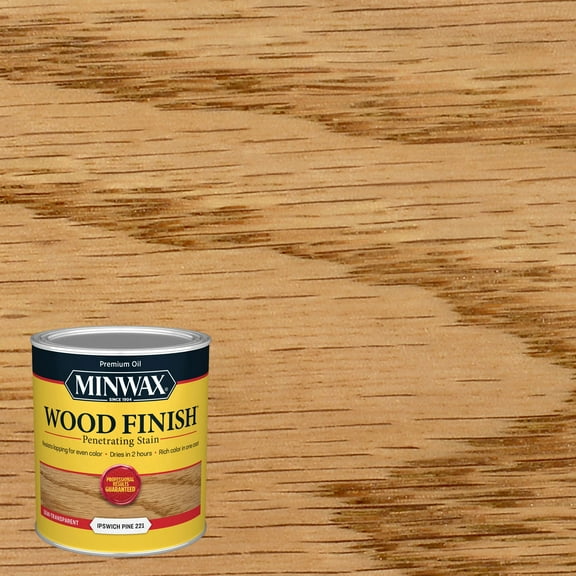 Minwax 70004444 Wood Finish Stain, Ipswich Pine, 1 Quart, (1 Piece, 1 Pack)
