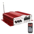 thumbnail image 2 of Amplificador de audio digital para coche, 30 W, 4 canales, estéreo, universal, para MP3, MP4, DVD, VCD, FM, reproducción USB., 2 of 14