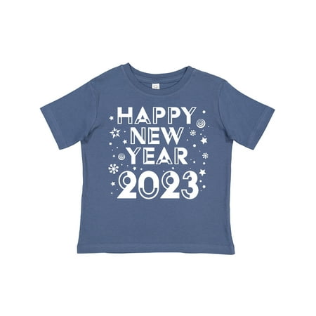 

Inktastic Happy New Year 2023 Gift Toddler Boy or Toddler Girl T-Shirt