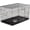 Black, variant on WSWJY Pet Products Stackable Rectangle Flight Bird Cages for Small Birds Parrots Parakeets Cockatiels Conures Budgies Lovebirds Canaries Finches w/Slide-Out Tray