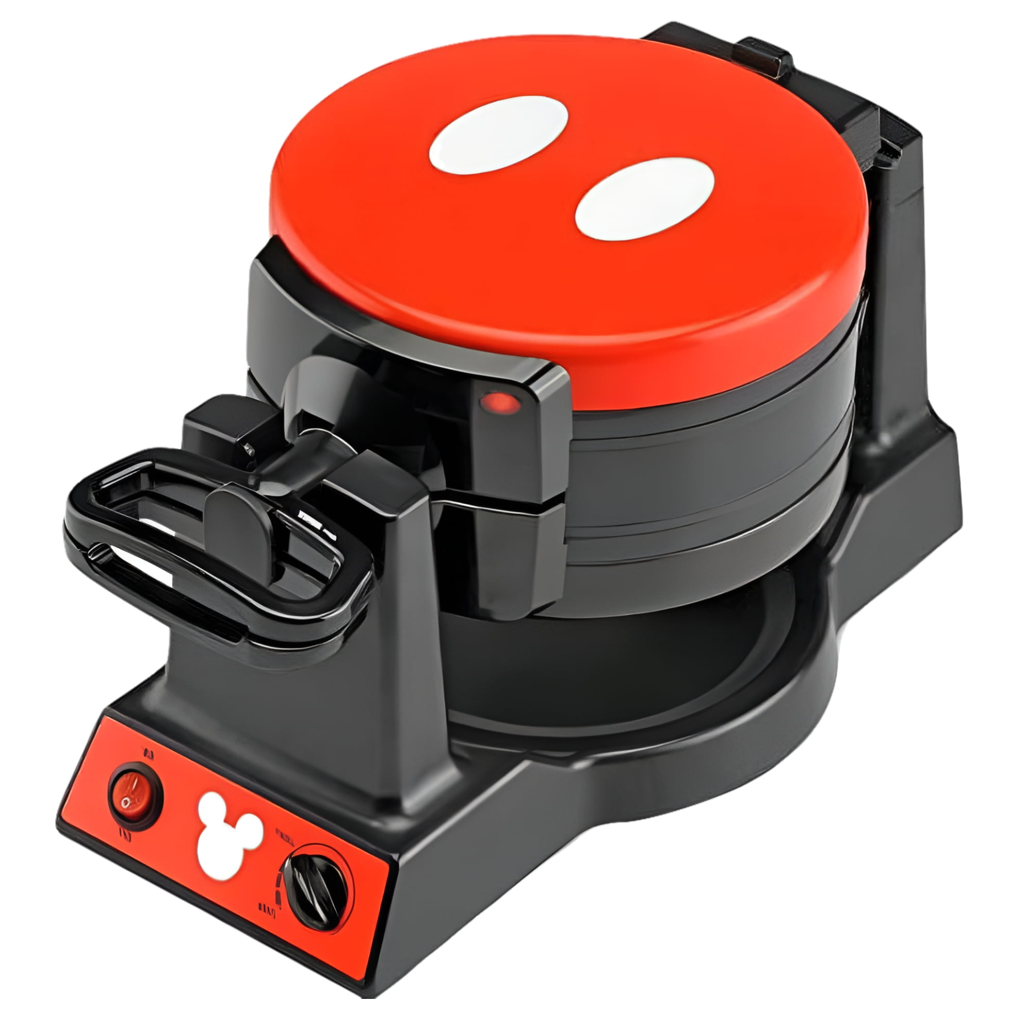 Disney Mickey Mouse Double Flip Waffle Maker, Rotating