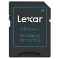 thumbnail image 2 of Lexar High-Performance 633x 32GB MicroSDHC UHS-I Memory Card with SD Adapter LSDMI32GBBNL633A Bundle w/ Deco Gear Accessories Kit SD Reader & Case + LCD Screen Covers + Microfiber Cloth & More, 2 of 9