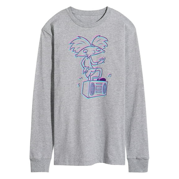 Hey Arnold! - 3D Arnold - Men's Long Sleeve T-Shirt