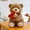 B, variant on ZZkhGo Home Decoration A gift for My Girlfriend Teddy Bear Plush Toy with Red Rose Gift for Loved One Anniversaries Valentines Day Soft Cuddly Stuffed Animal Romantic Keepsake