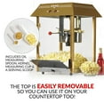 thumbnail image 3 of Nostalgia 10 oz Vintage Popcorn and Concession Cart, Makes 40 Cups, 59 in Tall, Red, CCP1000RED, 3 of 7