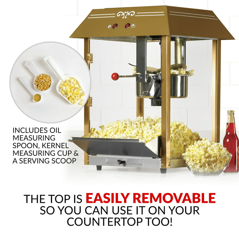 Nostalgia 0.5 Cups Hot Air Popcorn Machine in the Popcorn Machines  department at