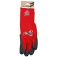 thumbnail image 5 of Ninja Flex N9680S 15-gauge Nylon Rubber-Latex Coated Gloves, Small, Gray/Red, 12PK, 5 of 6