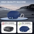 thumbnail image 3 of Funda protectora de silicona Likrtyny para Shokz OpenFit Air T511 Azul, 3 of 9