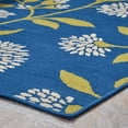 thumbnail image 4 of Walker Outdoor 3'3" x 5' Floral Area Rug, Blue and Green, 4 of 6