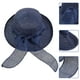 thumbnail image 5 of Hombrero de playa de 1pc Sombrero de paja grande Moda Bowknot Decoración Sombrero de playa para mujeres, 5 of 6