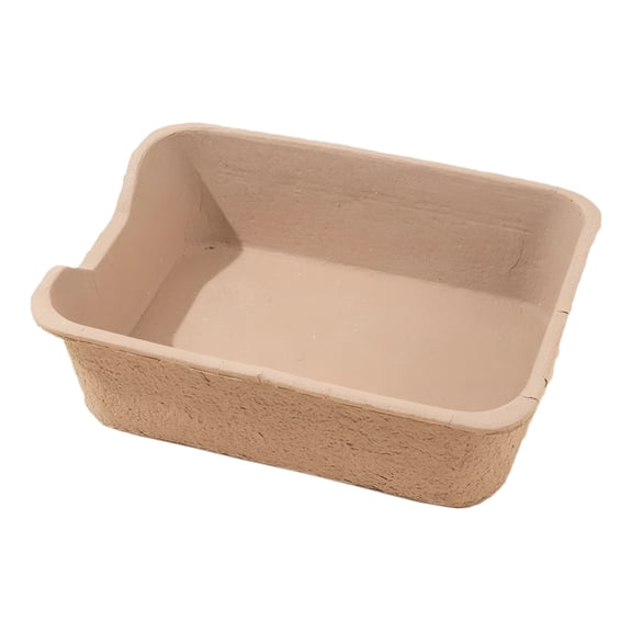 ACDANC Disposable Cat Litter Box Durable Nonstick Open Brown