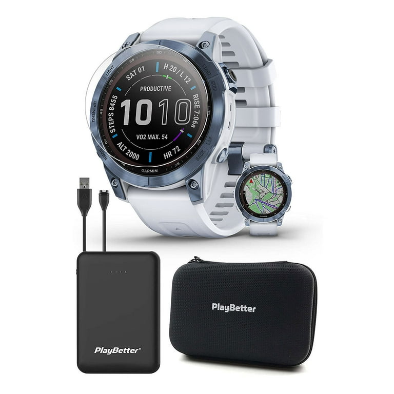 Garmin fenix 7 / fenix 7 Solar / fenix 7 Sapphire Solar Multisport GPS  Fitness Watch 