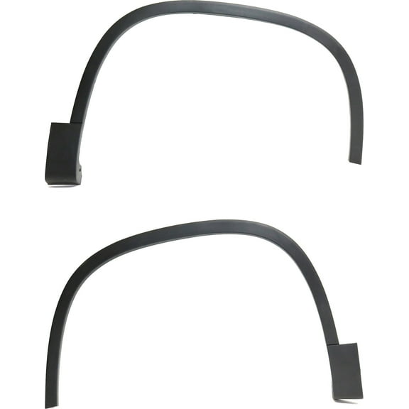 Garage-Pro Front, Driver and Passenger Side Fender Trim Set of 2 Compatible with 2009-2011 Volkswagen Tiguan Textured, 1 Piece