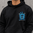 thumbnail image 2 of Custom Year Generation X 1965-1980 You Find It Offensive I Find It Funny Blue Skull Hoodie Sarcastic Gift, 2 of 6