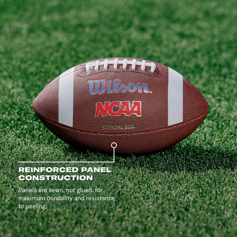 Wilson NCAA Red Zone Composite Football - Brown, Official Size