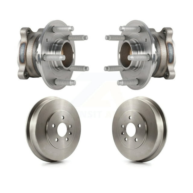 Transit Auto Rear Drum Brake and Wheel Hub Bearing Assembly Kit for Car Chevrolet Cruze Limited - Left Right Side (Driver Passenger) K7D-100341