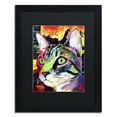 thumbnail image 2 of Trademark Fine Art "Curiosity Cat" Canvas Art by Dean Russo, Black Matte, Black Frame, 2 of 4