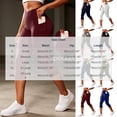 thumbnail image 7 of LIaqionyy Capri Leggings for Women High Waisted Yoga Workout Athletic Running Pants with Pockets Cropped Legging, 7 of 7