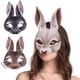 thumbnail image 1 of Máscara de conejo de media cara de EVA Máscaras de cabeza de animal Fiesta Cosplay Máscara Pascua Carnaval Mascarada Accesorios WD.WDQZL Hogar, 1 of 4