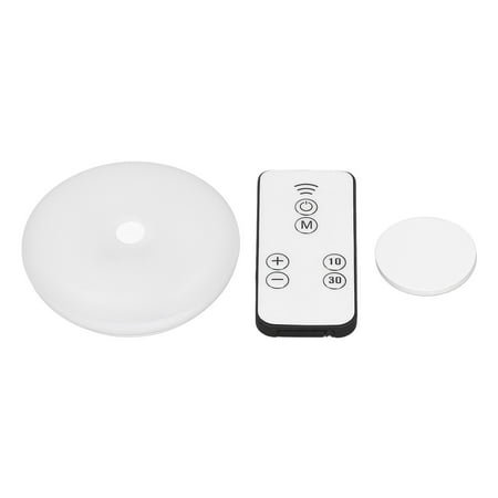 

Domqga Night Lights With Remote Control LED Wall Night Light LED Wall Night Light Round Soft Warm Light 3W 18 LEDs Bedside Night Light With Remote Control For Kitchen Stairs 5V