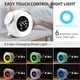 thumbnail image 4 of Luz ambiental del reloj despertador LED Rawiri Music, reloj con luz LED para despertar, 4 of 5