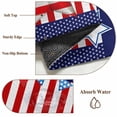 thumbnail image 6 of Area Rugs 2.7'x5', Independence Day Carpet for Living Room Bedroom Dining Room, American Flag Patriotic Star Red Striped Throw Kitchen Rugs Non Slip Washable Rectangle Indoor Outdoor Rugs, 6 of 8