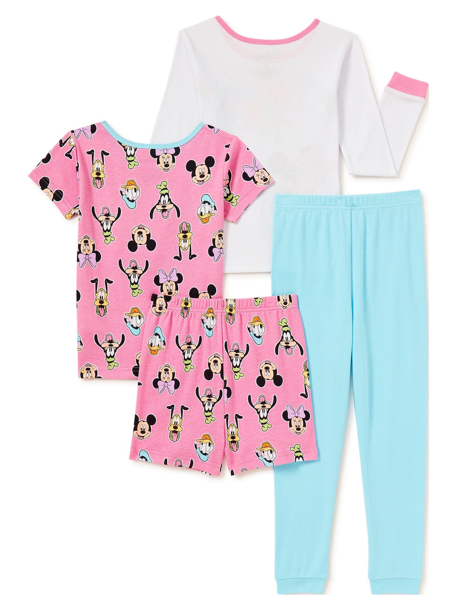 Disney Minnie Mouse Girls 4-Piece Pajama Set, Sizes 4-10 - image 4 of 4