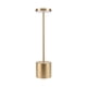 thumbnail image 1 of Lámpara de mesa inalámbrica JAMW recargable por USB 2 niveles de brillo dorado Sencillez, 1 of 5