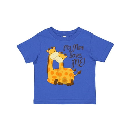 

Inktastic My Mimi Loves Me! Gift Toddler Boy or Toddler Girl T-Shirt