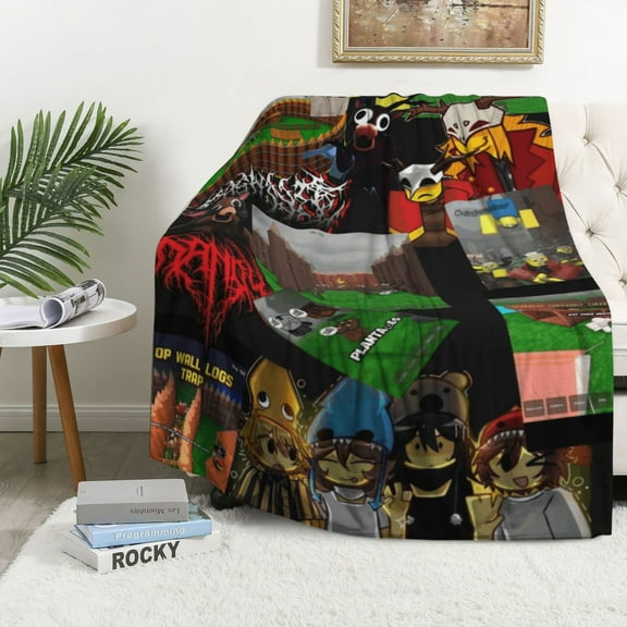 99-Nights in The Forest Blanket Super Soft Flannel Blanket Throw for Couch Lightweight Blankets for Living Room Bedroom 50*40IN