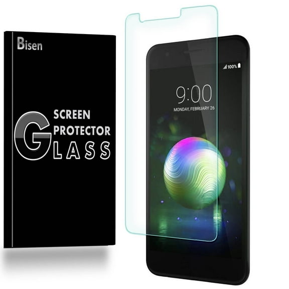 LG Tribute Dynasty [BISEN] 9H Tempered Glass Screen Protector, Anti-Scratch, Anti-Shock, Shatterproof, Bubble Free