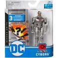 thumbnail image 2 of Figura de acción DC Heroes Unite Cyborg de 10 cm con accesorios, 2 of 4
