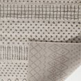thumbnail image 3 of Zunthus Tan and Grey Woven Area Rug, 3 of 6