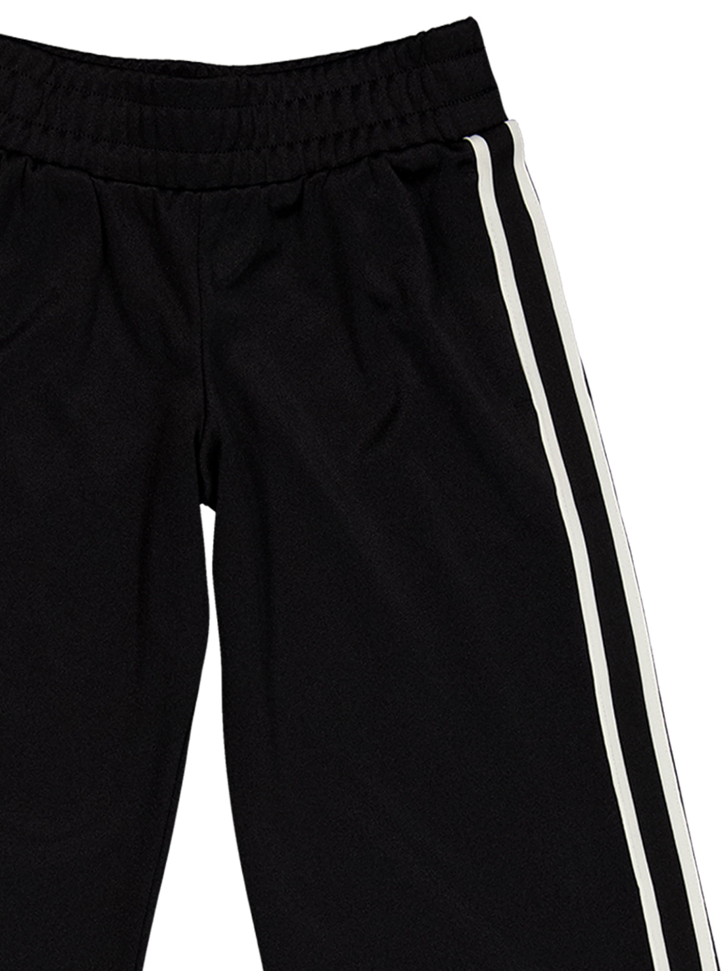 Weekend Academy Girls Wide Leg Track Pants with Side Stripes, Sizes 4-18