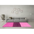 thumbnail image 3 of Ahgly Company Indoor Rectangle Abstract Pink Contemporary Area Rugs, 2' x 3', 3 of 4