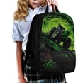 thumbnail image 3 of Yuyamidu Green Tractor School Backpack for Kids Teens, Large Capacity Bookbag with Multiple Pockets for Elementary Middle School Students Daily Use Travel, 3 of 6