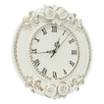 thumbnail image 6 of Vintage Decorative Wall Clock, Small Round White Wall Clock Battery Operated Silent French Country Decor Wall Clocks for Farmhouse, Kitchen, Bedroom, 6 of 21