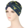 thumbnail image 4 of Turban Plissé à Nœud pour Femmes, Bonnet, Bandeau, Chapeau de Nuit, 4 of 4