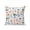 white, variant on 1 Pack Outdoor Throw Pillow, Nautical Coastal Waterproof Pillow with Insert Included, Watercolor Ocean Turtle Coral Starfish Beige Decorative Accent Cushion Sofa Pillows for Patio Porch, 16 x 16 In