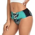 thumbnail image 2 of Balery Vintage Skull Beer Ropa Interior de Algodón para Mujer con Dibujo – Braguitas Cómodas y Elásticas, Estilo Clásico-Large, 2 of 6