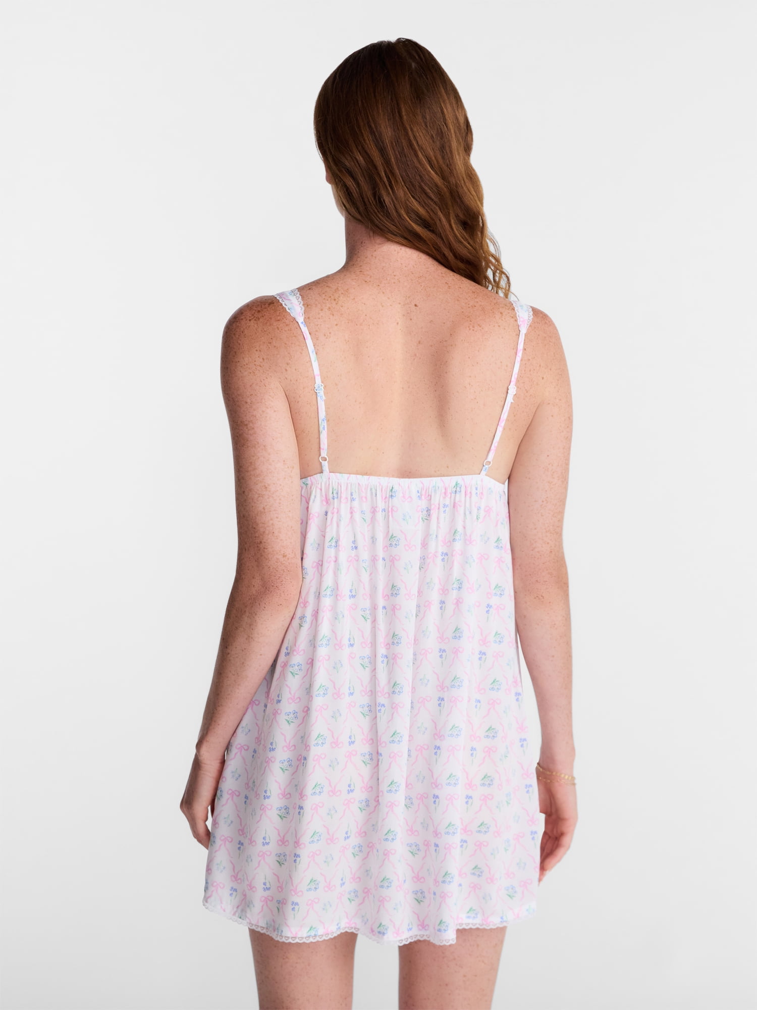 No Boundaries Woven Sleep Dress, Women's size XS - XXL