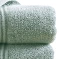 thumbnail image 2 of Lyra 2 Piece Ultra Soft Towel Set, Cotton Absorbent Texture, Sage Green- Saltoro Sherpi, 2 of 5