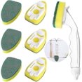 thumbnail image 1 of Dish Wand Sponge - Dishwashing Sponge Scrubber With 1 Dish Brush & 7 Refill Replacement Sponge Heads, Reusable Kitchen Cleaning Sponges, Cleaning, 1 of 4