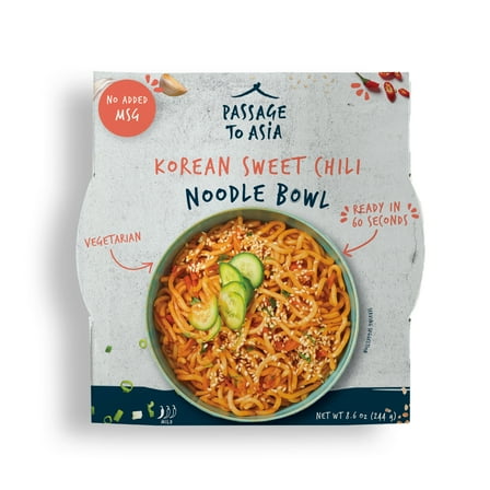 Passage to Asia Korean Sweet Chili Noodle Bowl, 8.6 oz