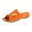 Orange, variant on Abcnature Women Sandals Clearance 2023! Women's Platform Wedge Sandals with Arch Support thick soled beach sandals Open toe slippers Summer Athletic Outdoor Beach Sandals Non-Slip