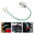 thumbnail image 2 of Miangastore 2pcs Motorcycle Scooter Tail Light Sockets Easy Installation Lamps Socket Holder Adapter (Turn Signal Socket), 2 of 9