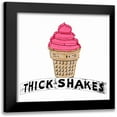 thumbnail image 1 of Sommers, Mindy 21x20 Black Modern Framed Museum Art Print Titled - Thick Shakes, 1 of 5