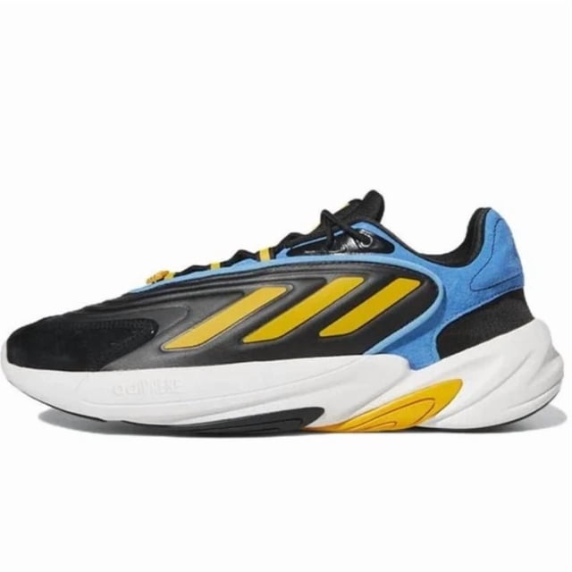 Adi-das Men Size 10 Ozelia Black Yellow Collegiate Gold Sneakers Shoes